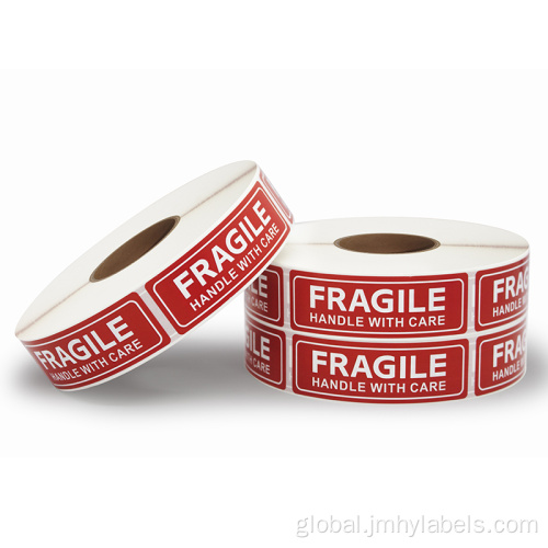 Chemistry Hazard Label fragile handle with care sticker label Supplier